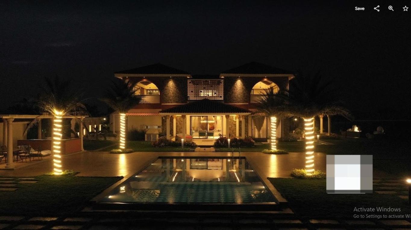 Redhomex Cove Castle Villa Haydarabad Dış mekan fotoğraf